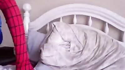 Spider-Man XXX: The Amateur Cum Shots and Handjob Adventure