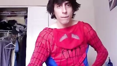 Spider-Man XXX: The Amateur Cum Shots and Handjob Adventure