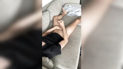 Teen boy masturbation with a big cumshot