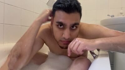 Bathroom Masturbation