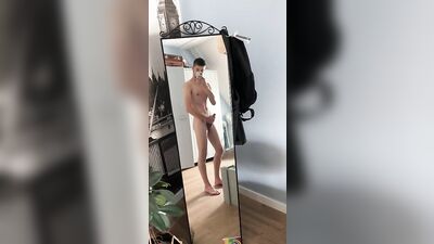 gay boy jerks off