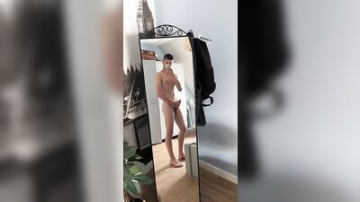 gay boy jerks off