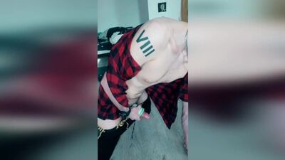 cute twink FoxYaoi teen gay boy horney fucks masturbator and cum