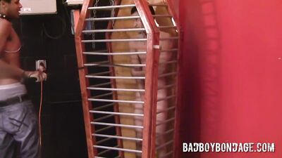 Submissive Lucas Love endures rough torment from dom Mikeal