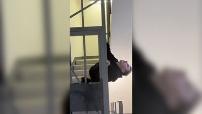 Part 1 saw a twink jerking off in the entrance and joined