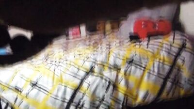 femboy spending night alone