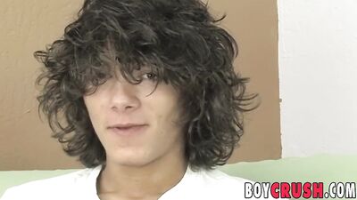 Kyros Christian cums while dildo riding and masturbating