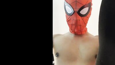 POV Spiderman Hunk Fucks Cute Twink