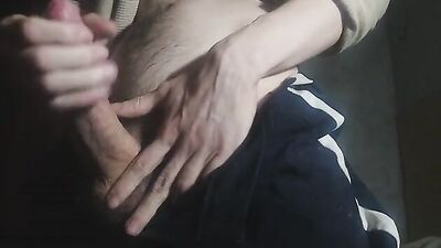 Bobbing my FAT cock for you and shooting a thick warm load