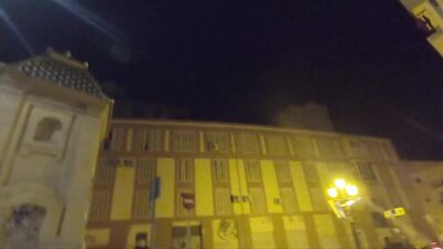 Horny Night Walk. Thick Cock Flashing & Cumming on Public