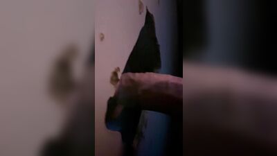 Latino twink cum swallow at the gloryhole