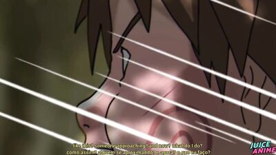 Chubby Choji Lets His Straight Friends Naruto and Kiba Fuck His Fat Ass - Gay Bara Yaoi