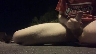 Big load in church parking lot