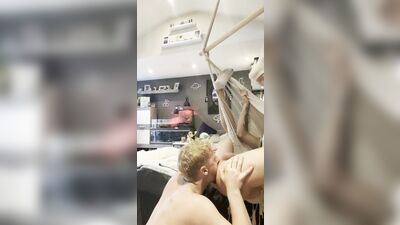 Jock Eats Fresh Twink Ass