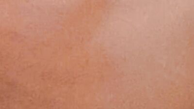 Slow masturbation with dry fingertips on the edge ridged band under penis foreskin