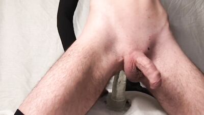 Horny twink gets high on big cock