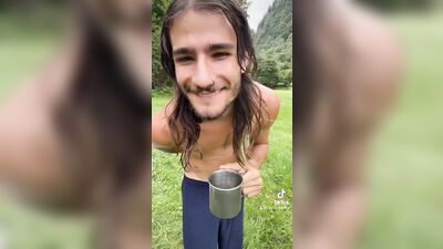 TikToker caught showing off his big cock bulge on TikTok compilation