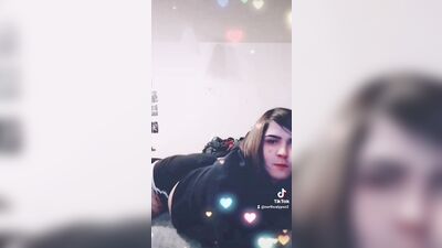 Femboy trap shaking ass for daddy OF North Calypso need 9inch cock cheating thick twink