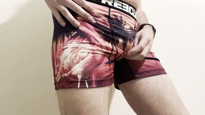 Underwear Twink tease - Freegun pink flamingo - do you want more?