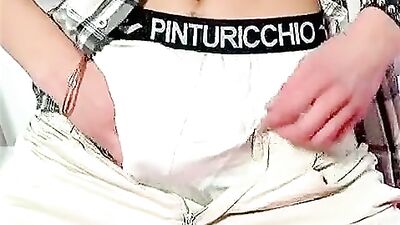 Long-Haired Teens Sexy Ass: Cum Shots and Ass Play