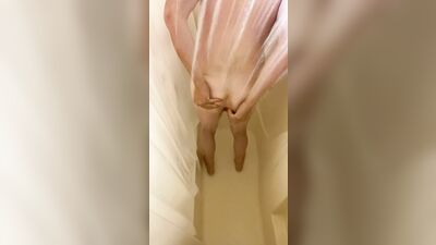 Voyeuristic Virgin Twink gets a shower