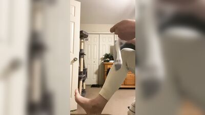 Voyeuristic virgin Twink naked and get dressed