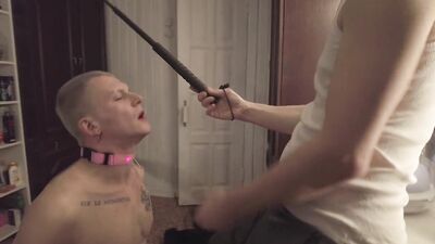 Fucked an obedient guy without a condom, came on his hole and continued stretching his ass 116