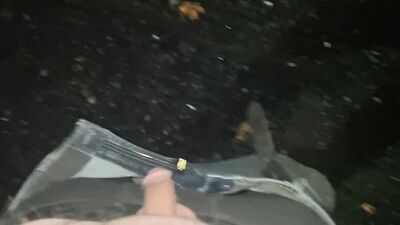 Little Twink Whips Out Cock and Public Urinates on Building to Mark Territory