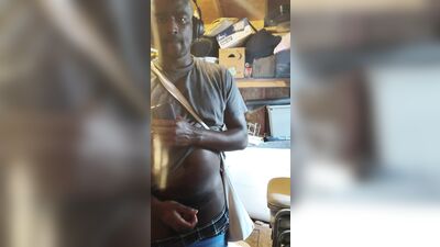 Co-Worker Jerking 1 In The Waiting Room