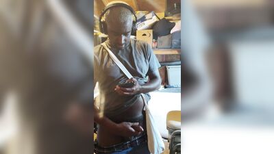 Co-Worker Jerking 1 In The Waiting Room