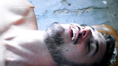 Stretching Routine with Hunk's Hole at Gym