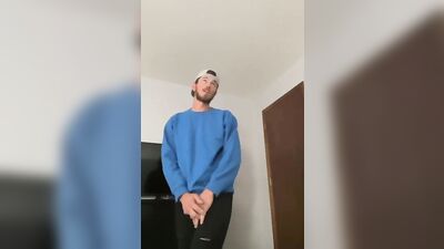 POV femboy gets hard fuck from straight married neighbor