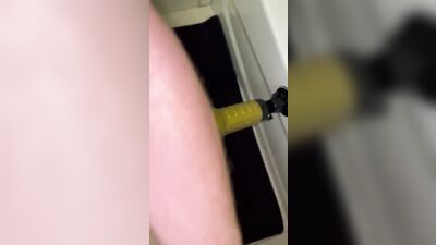 Hung White Twink Fucks Fleshlight