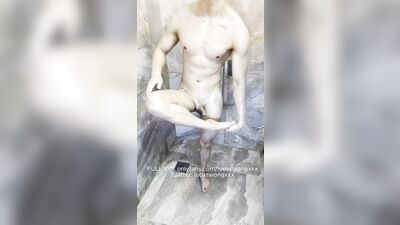 Smooth Asian Boy Showers