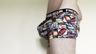 Twink in Colorful Boxers - Freegun GTA Vice City tease