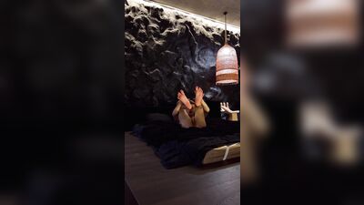 Hot ripped stud Michael Moore playing with his ass and feet