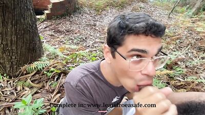 I ATE AN UNKNOWN WHO I FOUND ON THE TRAIL IN A FOREST