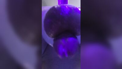 Moaning while my little ass is getting wrecked. ;_;