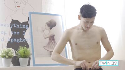 Big Cock Twink Logan Butt Bangs Horny Rainbow Boy Nico!