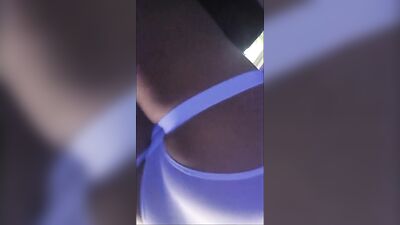 Tight white suit! :3