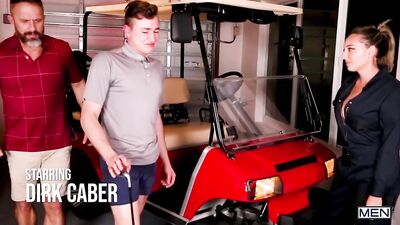 The Caddy And The Daddy Part 2: Bareback / MEN / Dirk Caber, Zander Lane