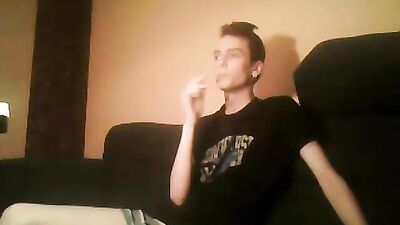 Interracial Couple by Cam - Amateur Cum Shots and Handjobs