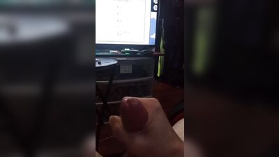 Bored busting a big load