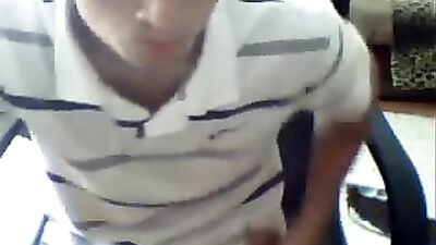 Shaved Blond Solo Web-Cam Boys Rapid Jerk Action!