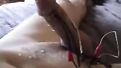 E-Stim Explosion: Action Amateur Big Cocks Eruption!