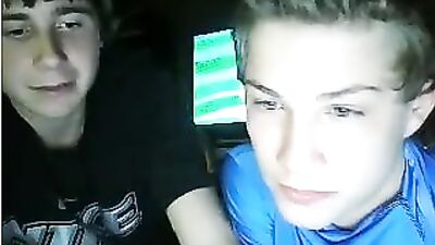 Gay Porn Handjob Amateurs: Two Cute Boys Cumming on Cam!