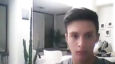 Hot Web-Cam Solo Wank - Teen Boys Smooth Moves!