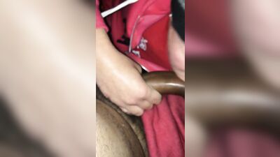 Gay Porn Video: Hot Young Stud Sucks My Dick in the Car!