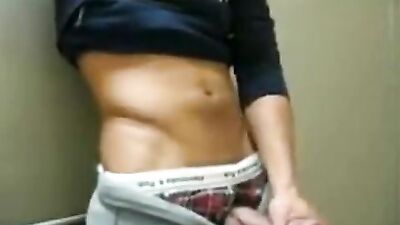 Gay Porn: Black Amateur Cum Splatters - Brown Boys Eruption!