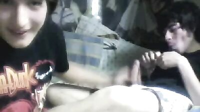 Great Couple of Gays: Amateur Cum Shots and Handjobs